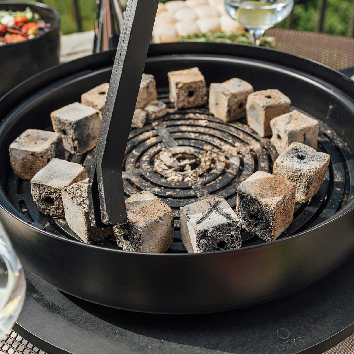Bordgrill Tabl'O med tilbehør greipetang og opptenningskammer
