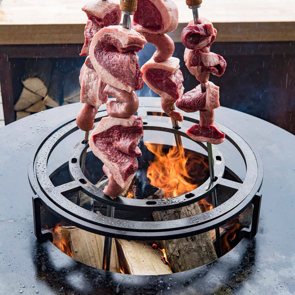 Brasiliansk grillring 100 for vertikalspyd - OFYR bakside