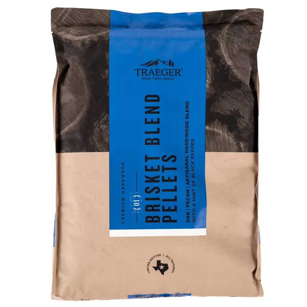 Brisket Blend hardtrepellets Limited Edition - Traeger forfra