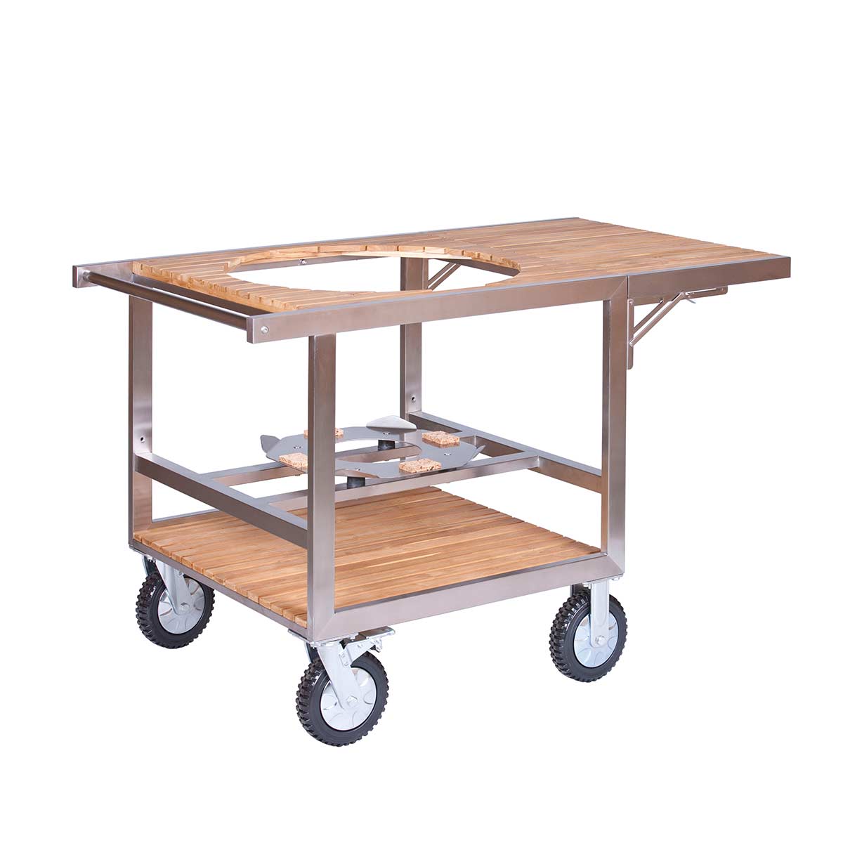 Buggy trillvogn for LeChef keramisk grill - Monolith forfra