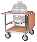 Buggy for Classic / Two.55 inkl. sidebord teak fra Monolith sett forfra