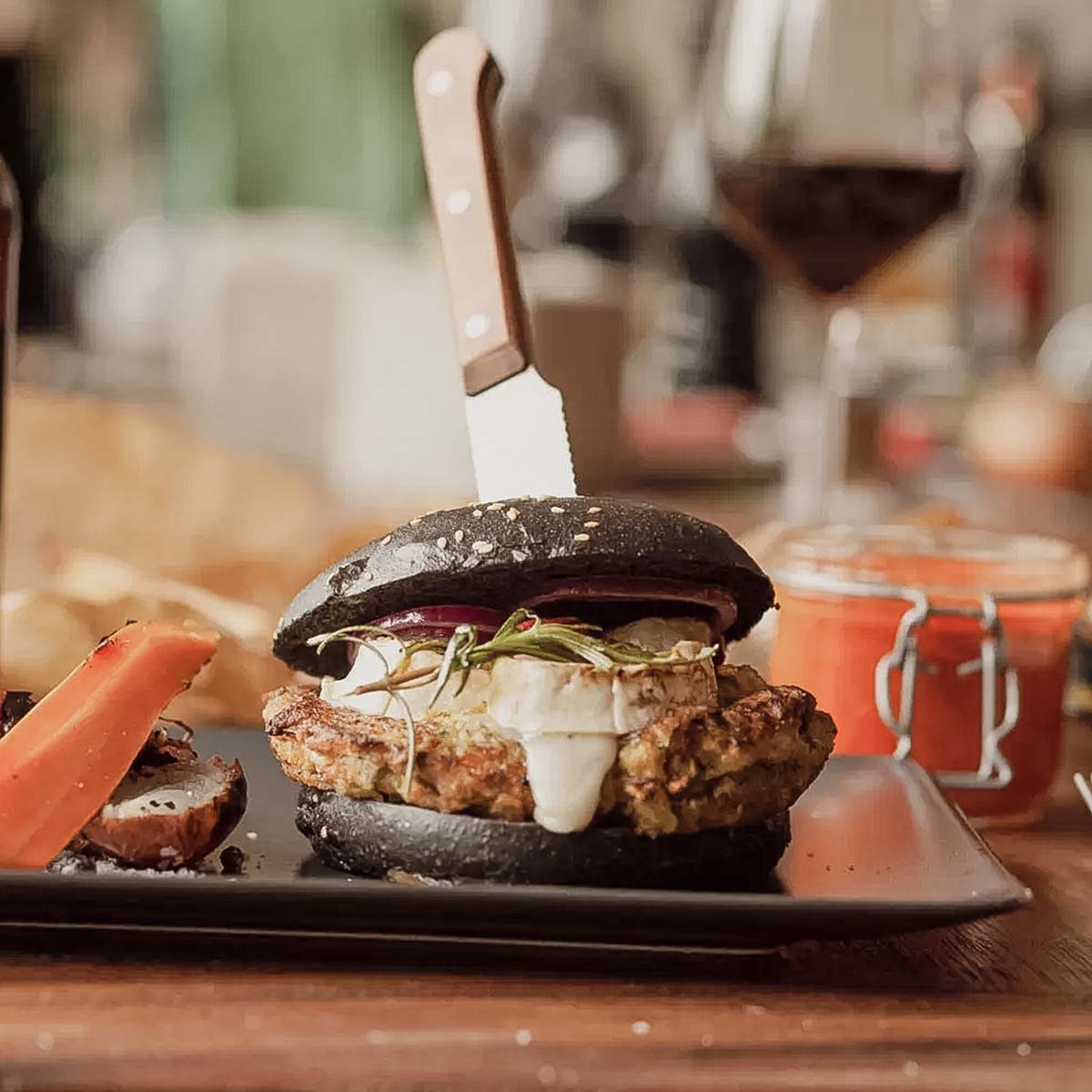 Oversikt av Burgerdevil burgerpresse støpejern Ø 12 cm - SANTOS