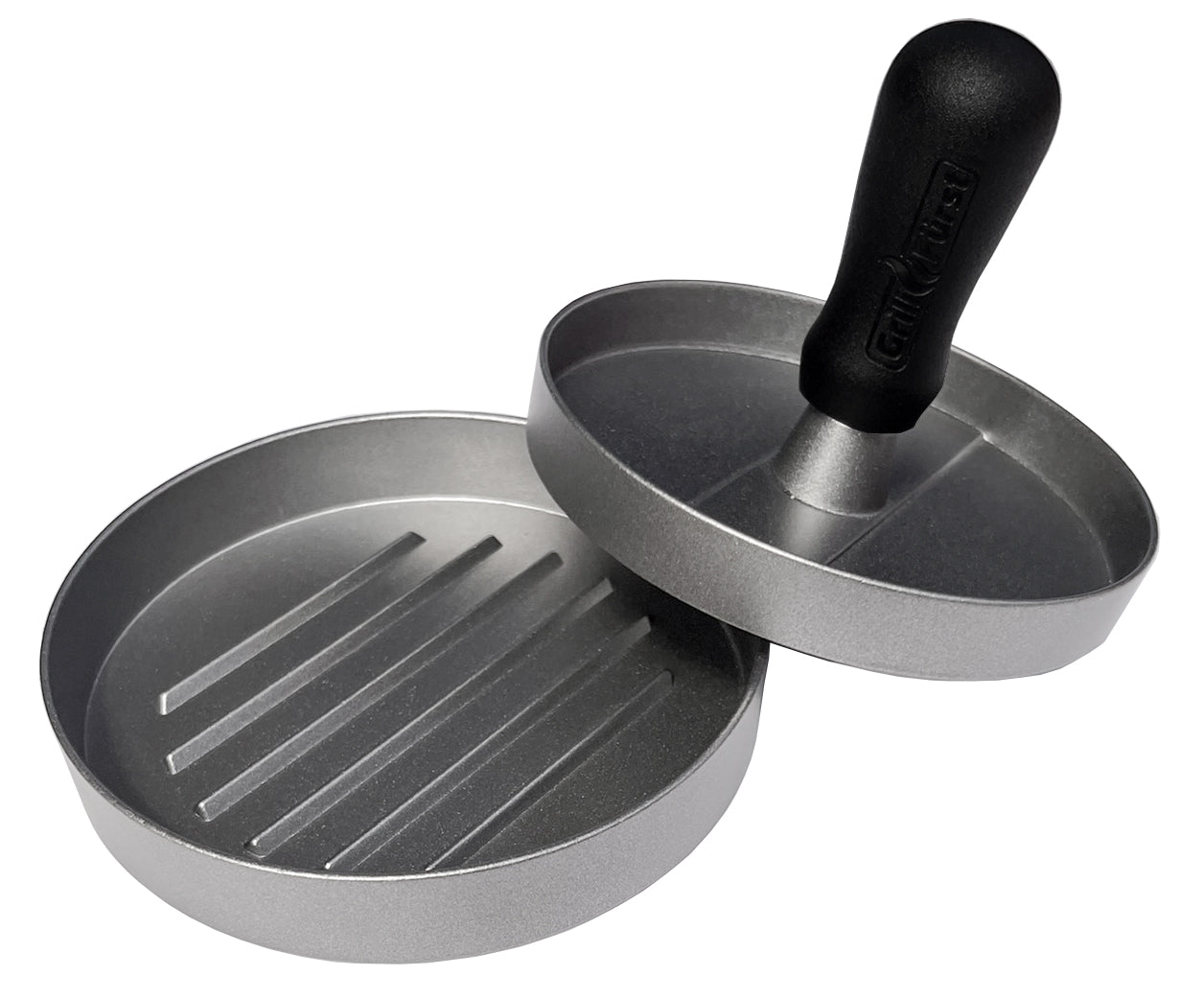 Burgerpresse aluminium 11,5 cm bakside Grillfürst