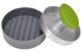 Burgerpresse aluminium 12 cm - Outdoorchef forfra