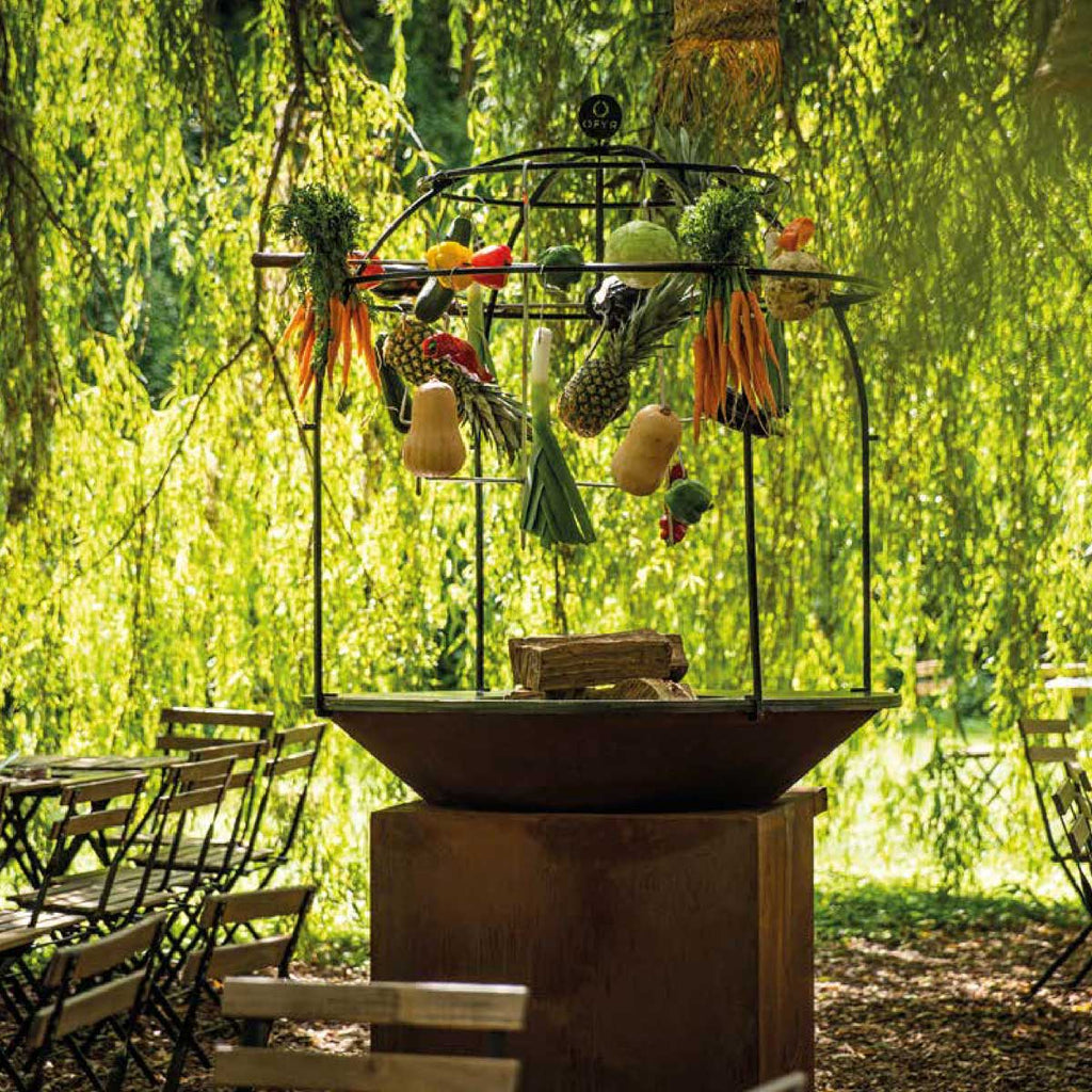 Detalj av Cage XL grillkurv for feuerplatte - OFYR