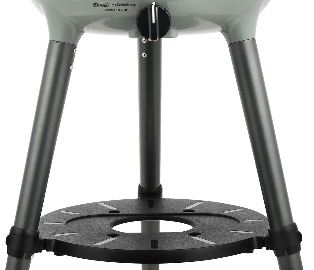Porcelan-emaljert fettpanne til Campinggrill Carri Chef 40 BBQ + Dome 30 mbar