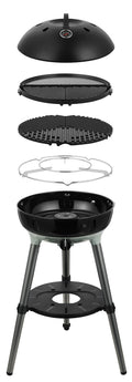 Campinggrill Carri Chef 40 BBQ + Grill2Braai + Dome 38 cm forfra