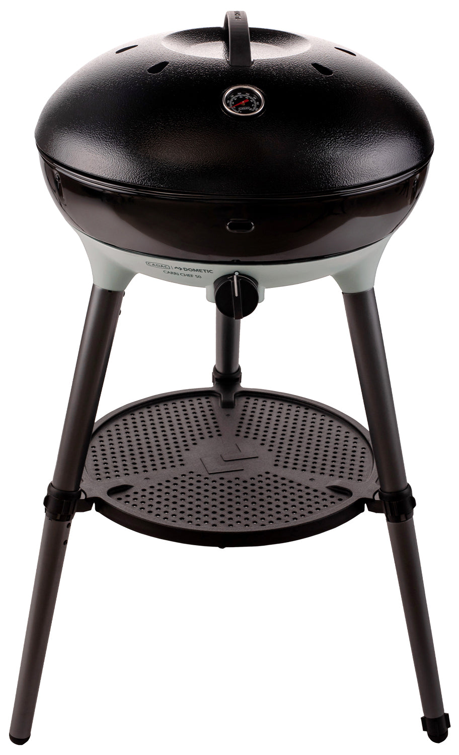 Campinggrill Carri Chef 50 BBQ Grill2Braai Dome bakside