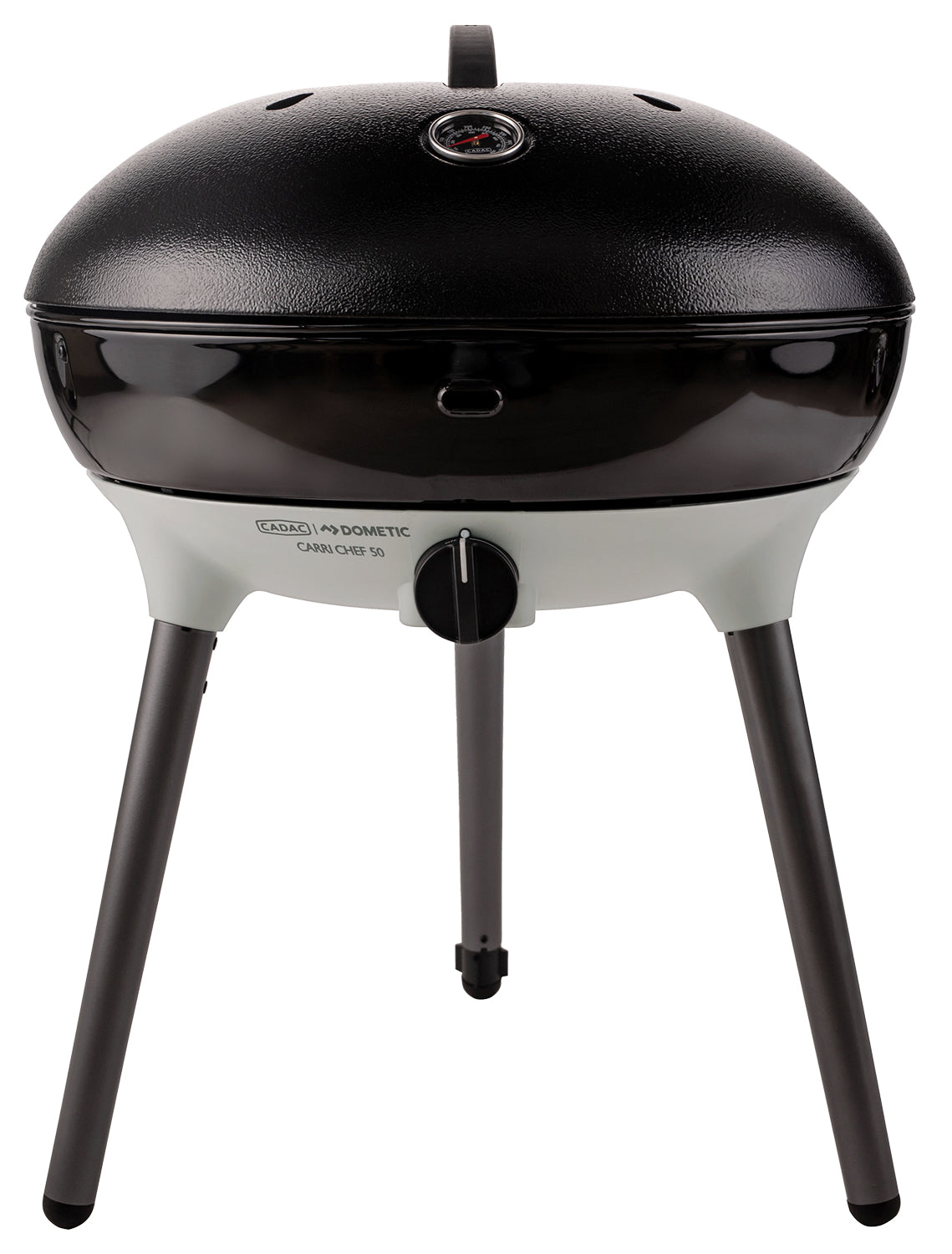Campinggrill Carri Chef 50 BBQ Grill2Braai Dome termometer på lokk