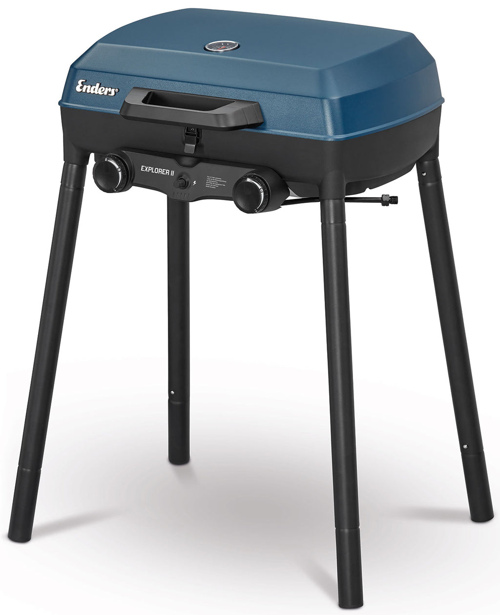 Campinggrill Explorer II 2 brennere 30 mbar - Enders bakside