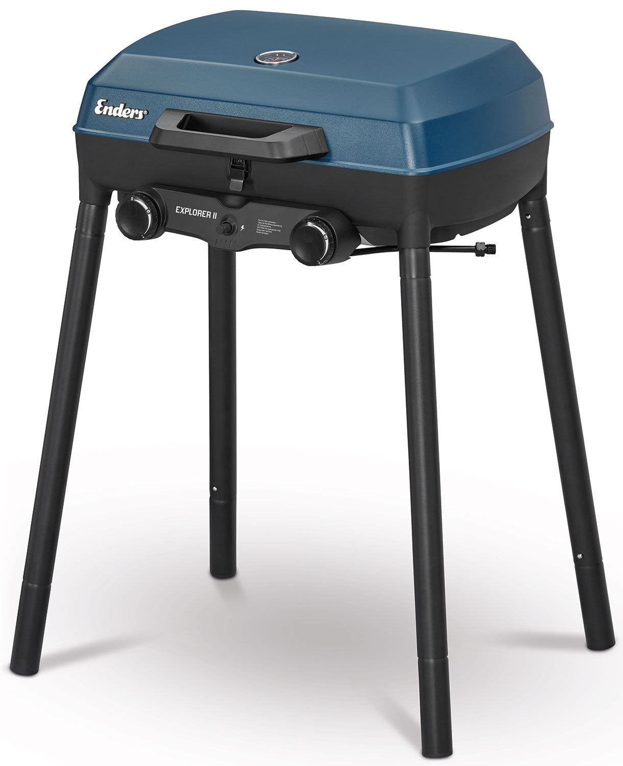 Campinggrill Explorer II 2 brennere 30 mbar - Enders bakside