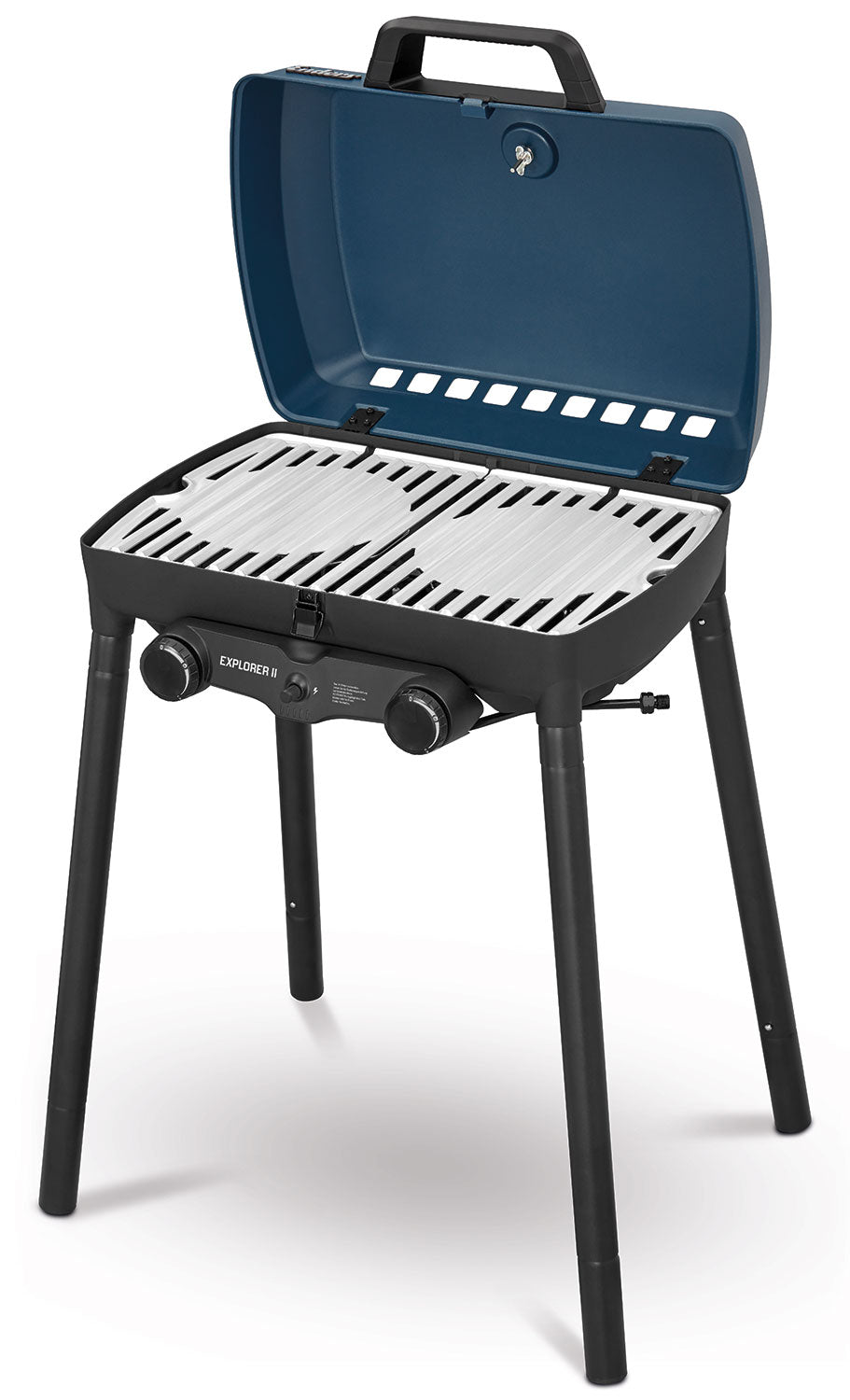 Campinggrill Explorer II 2 brennere 30 mbar - Enders nærbilde av grillrist