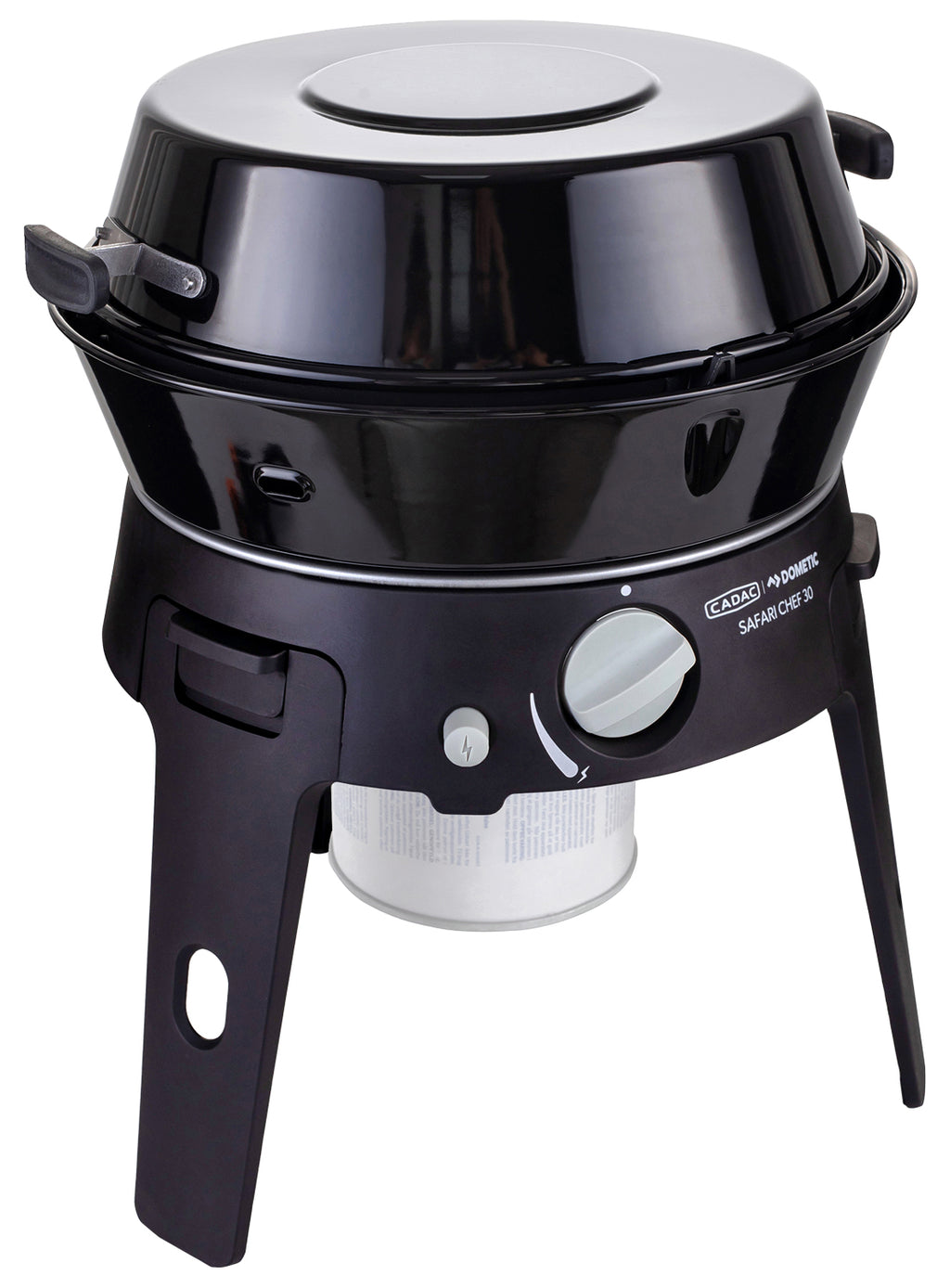 Campinggrill Safari Chef 30 HP Combo 2025 gass med sammenleggbare ben