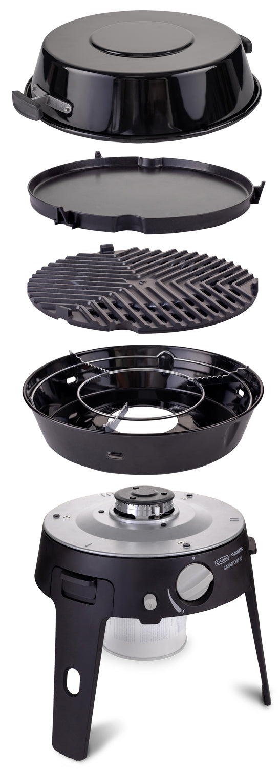 Campinggrill Safari Chef 30 HP Deluxe foran