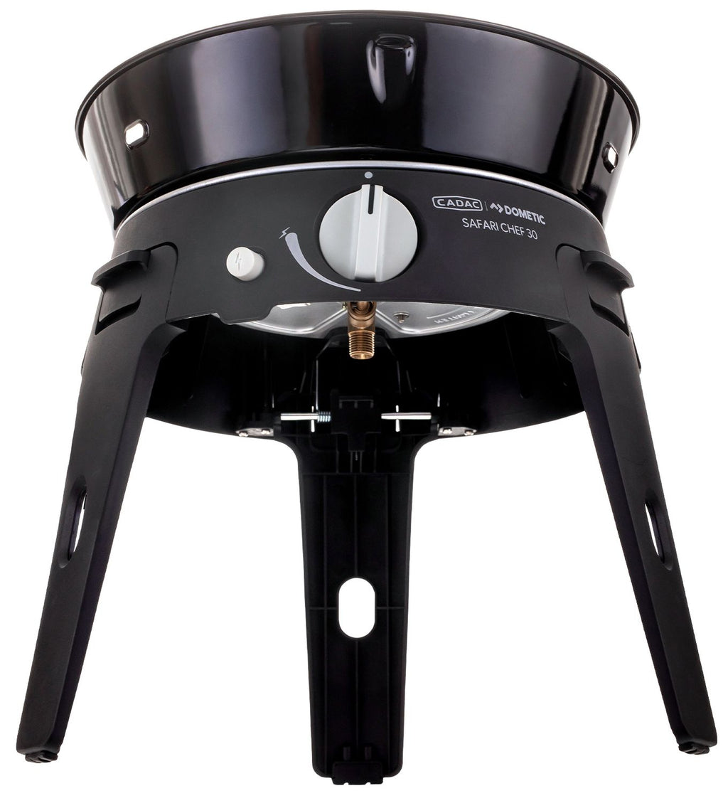 Campinggrill Safari Chef 30 LP Combo 2025 med emaljert panne