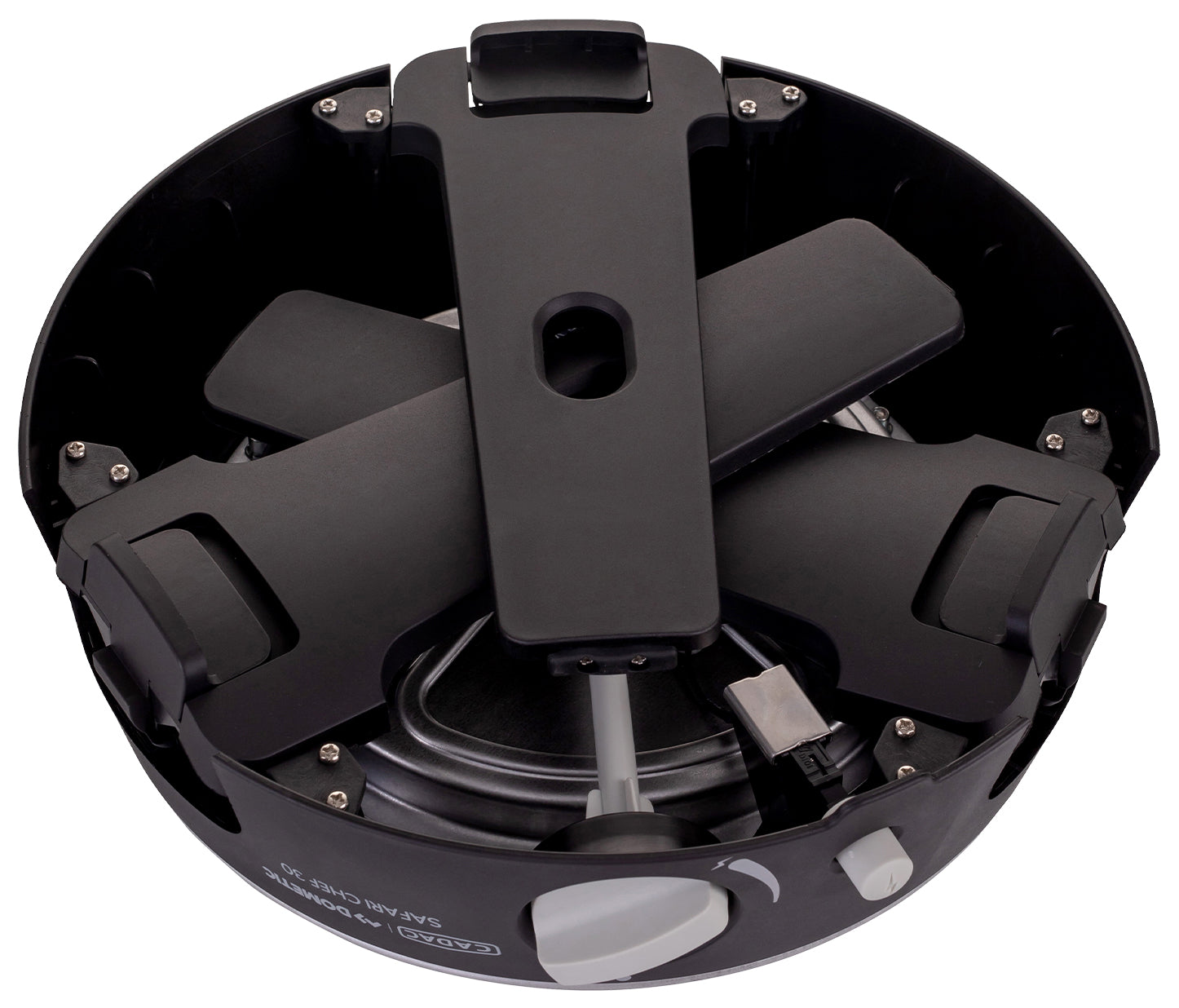 Campinggrill Safari Chef 30 LP Deluxe 50 mbar med alle grillflater