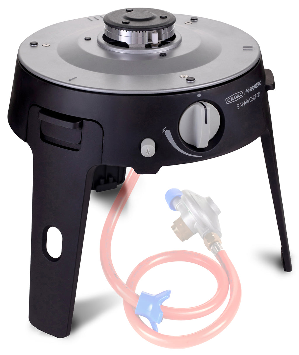 Detalj av grillrist på Campinggrill Safari Chef 30 LP Deluxe 50 mbar