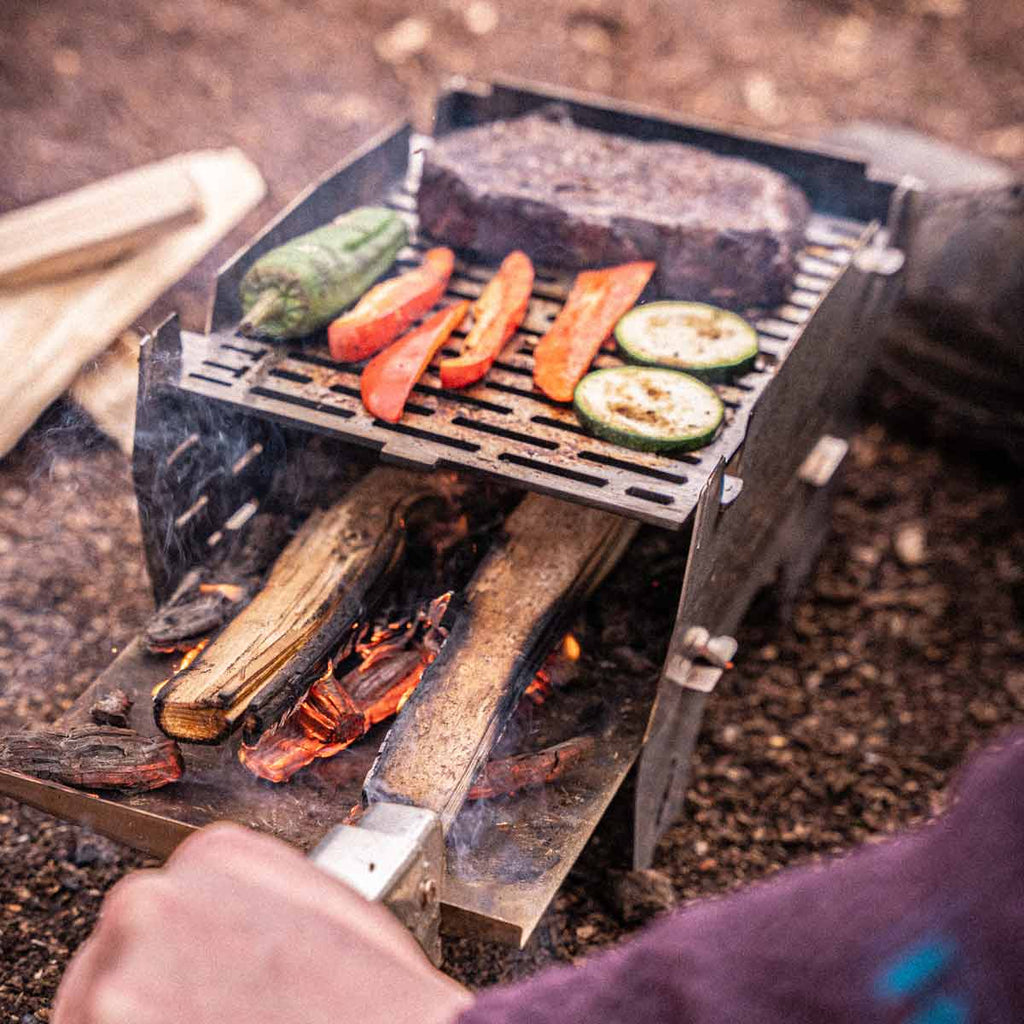 Campinggrill Skotti Mini rustfritt stål XS 1,9 kg - Skotti Grill