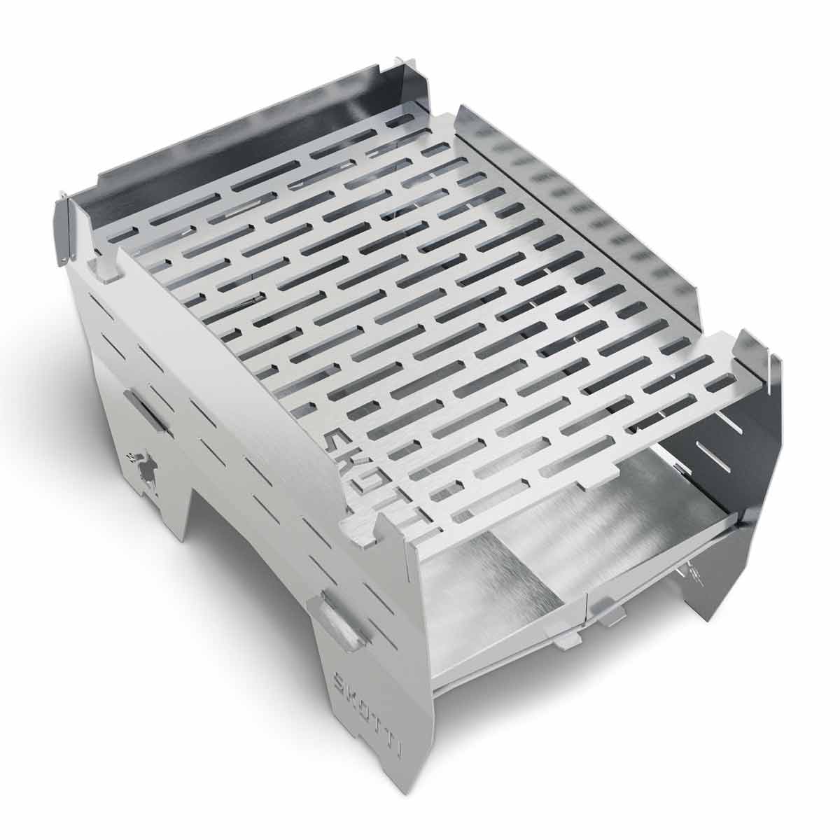 Campinggrill Skotti Mini rustfritt stål XS 1,9 kg - Skotti Grill