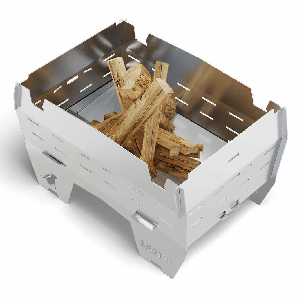 Campinggrill Skotti Mini rustfritt stål XS 1,9 kg - Skotti Grill