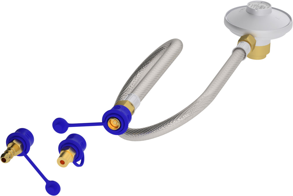 Campingkoker 1-Cook Turbo Pro FFD Combo 50 mbar med avtakbar vindskjerm