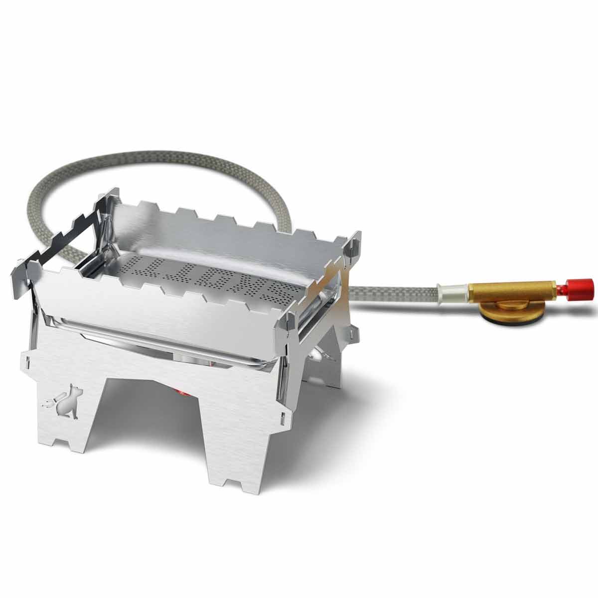 Campingkoker Skotti Booster sammenleggbar 2,1 kW detalj