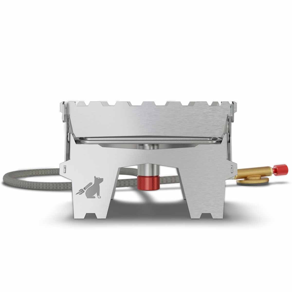 Campingkoker Skotti Booster sammenleggbar 2,1 kW forfra