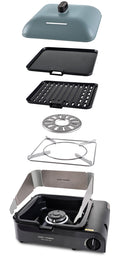 Campingkoker Van Cook FFD Deluxe 1 brenner - CADAC forfra