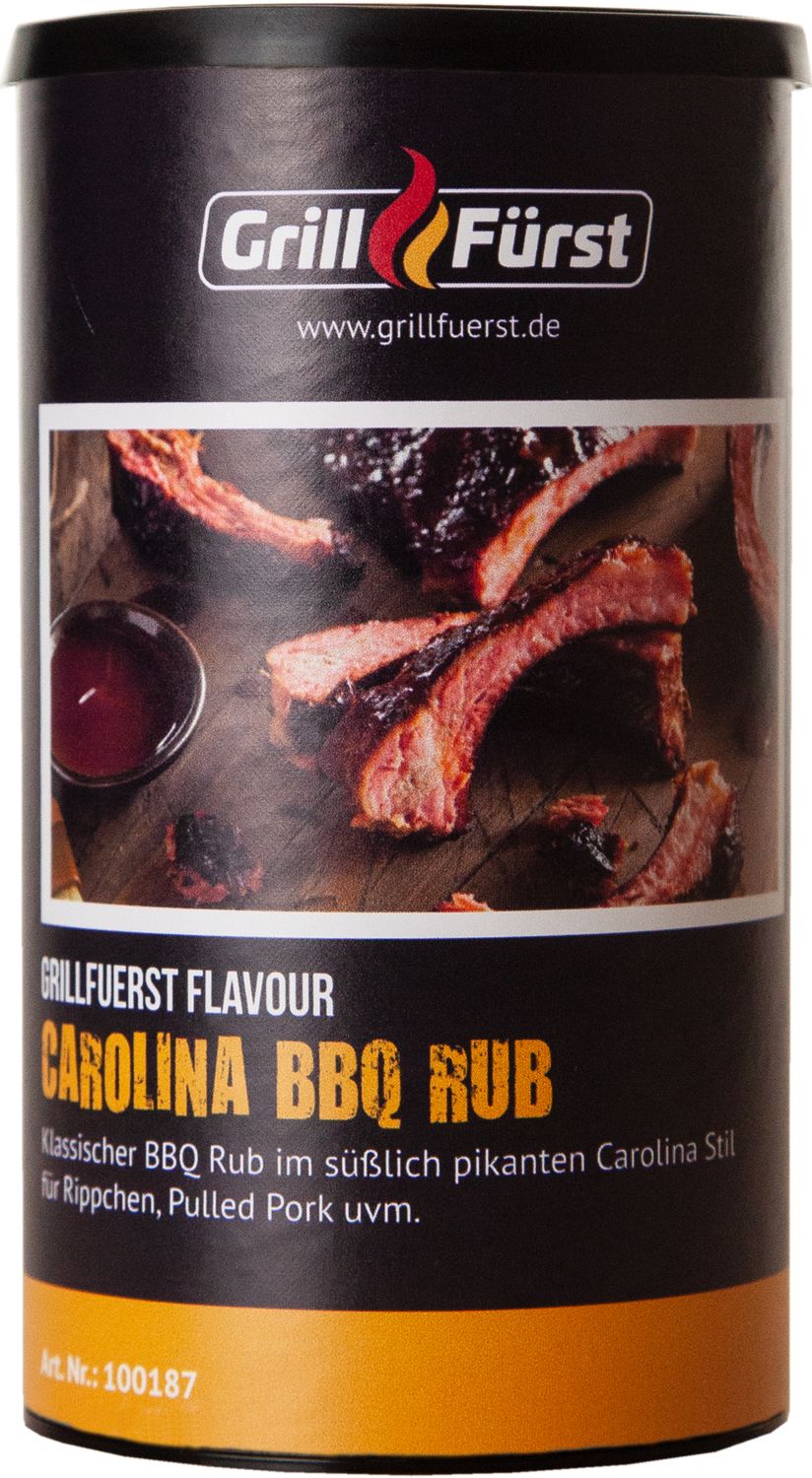 Carolina BBQ rub 300 g krydderblanding forfra