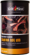Carolina BBQ rub 300 g krydderblanding forfra
