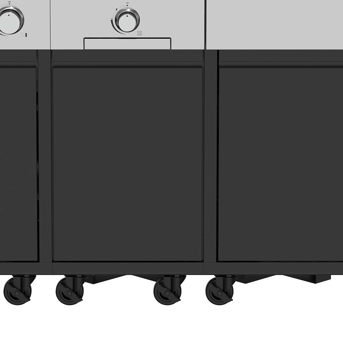 Cheffe utekjøkken XL200 med G4 grill detalj av brennere