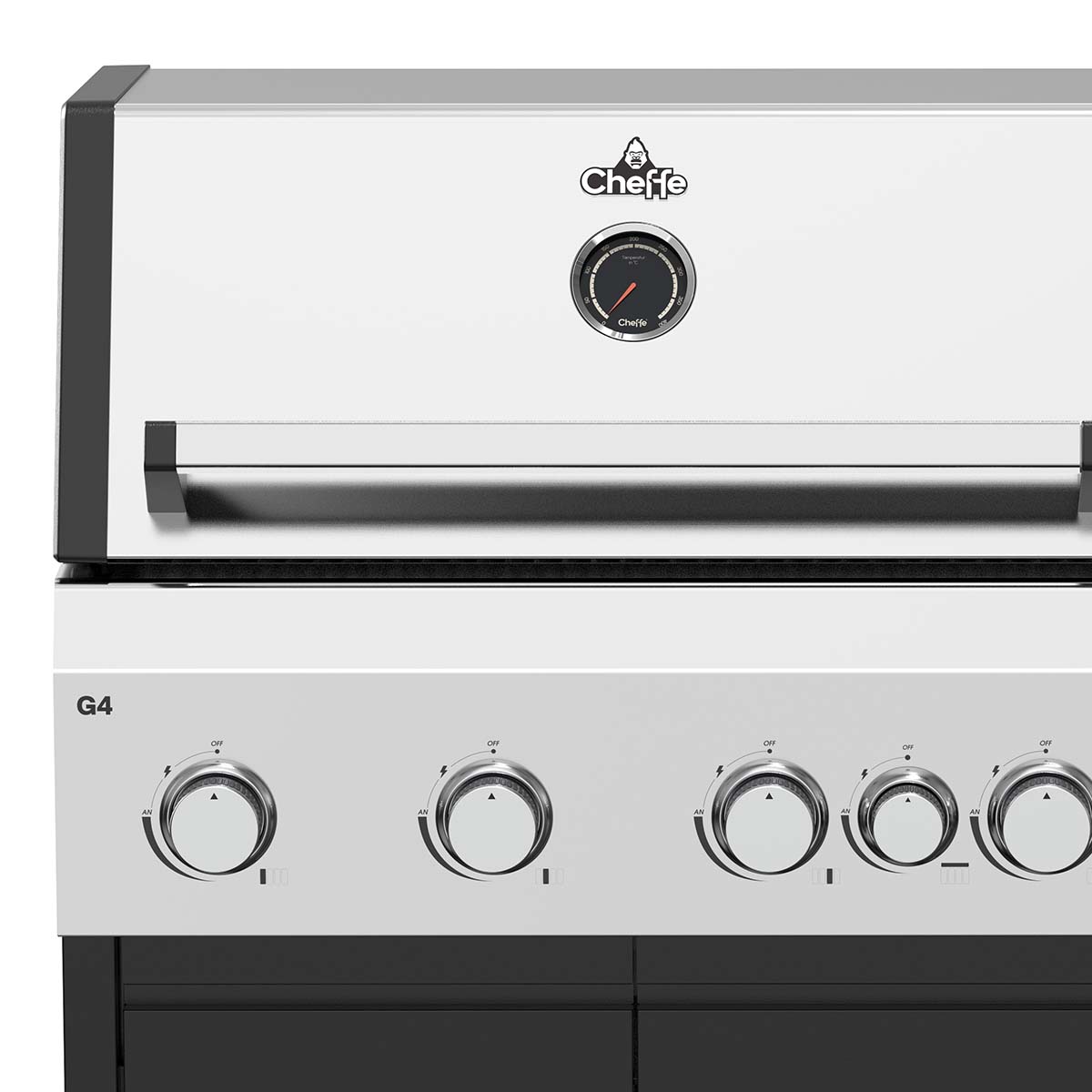 Cheffe utekjøkken XL200 med G4 grill montert utendørs