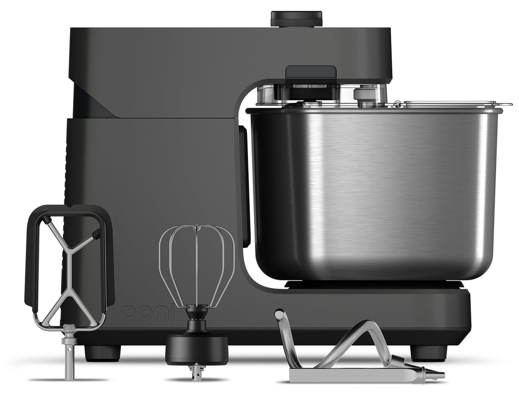 Deigmaskin Halo Pro Charcoal Grey 7 liter 750W med tilbehør montert