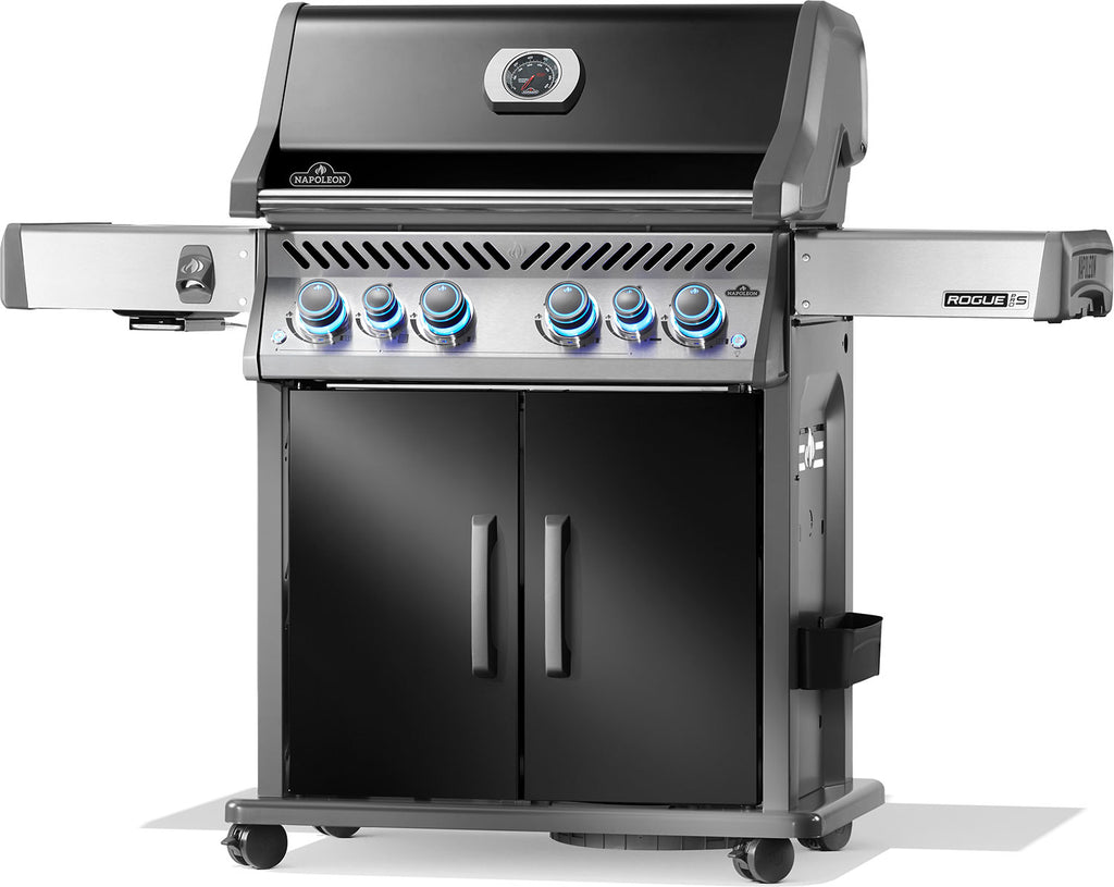 Detaljbilde av SIZZLE ZONE på Gassgrill Rogue PRO-S 525 støpejernsrist Sizzle Zone