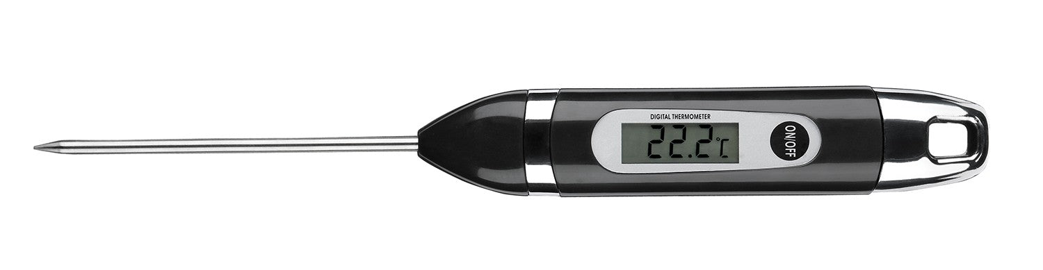 Digitalt steketermometer med 12 cm sonde - Napoleon montert på kjøtt
