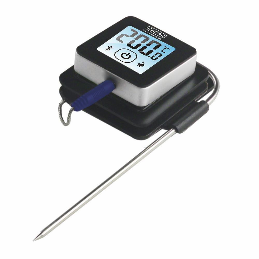 Digitalt steketermometer med Bluetooth og LED-display - CADAC forfra