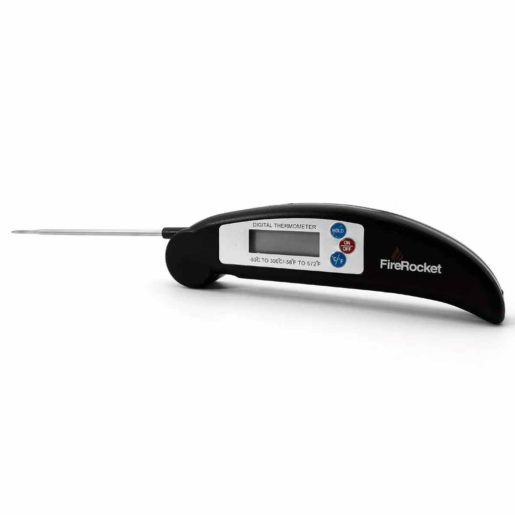Digitalt steketermometer klappbart - FireRocket forfra