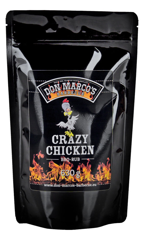 Don Marco's Crazy Chicken BBQ rub 630 g krydderpose for kylling og fisk