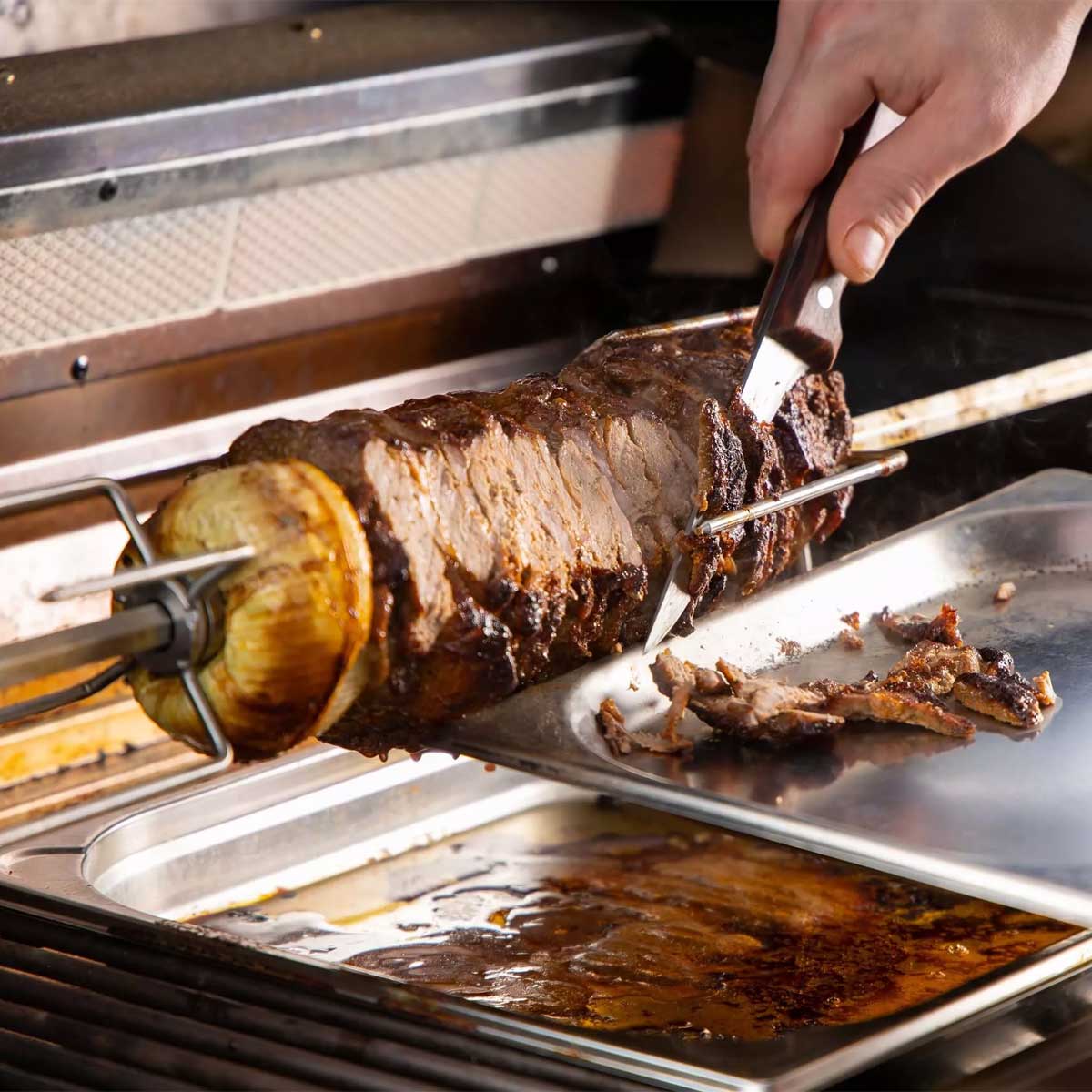Dreiespidd XL rotisserie for G32 gassgrill - Otto Wilde bakside