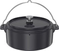 Dutch oven 8,5 l emaljert støpejern 35 cm Vario - Rösle sett forfra