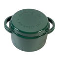 Dutch oven 4 liter rund emaljert - Big Green Egg forfra