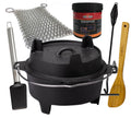 Dutch oven BBQ Edition DO12 med startsett støpejern forfra