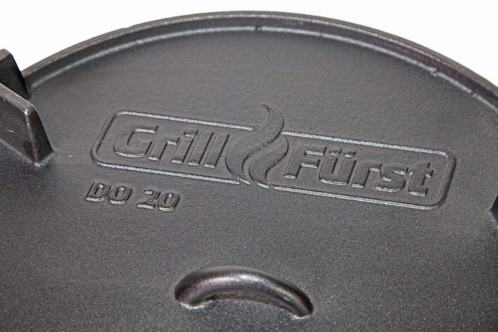 Dutch oven BBQ Edition DO20 19 liter støpejern på gassgrill