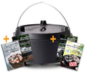 Dutch oven BBQ Edition DO28 støpejern 28 l forfra