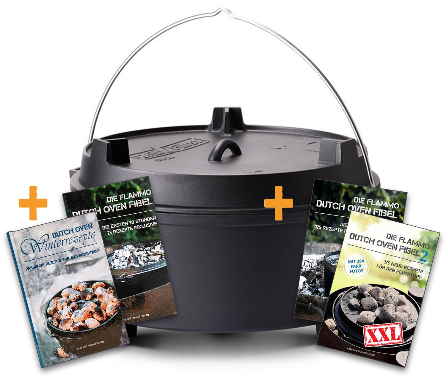 Dutch oven BBQ Edition DO28 støpejern 28 l forfra