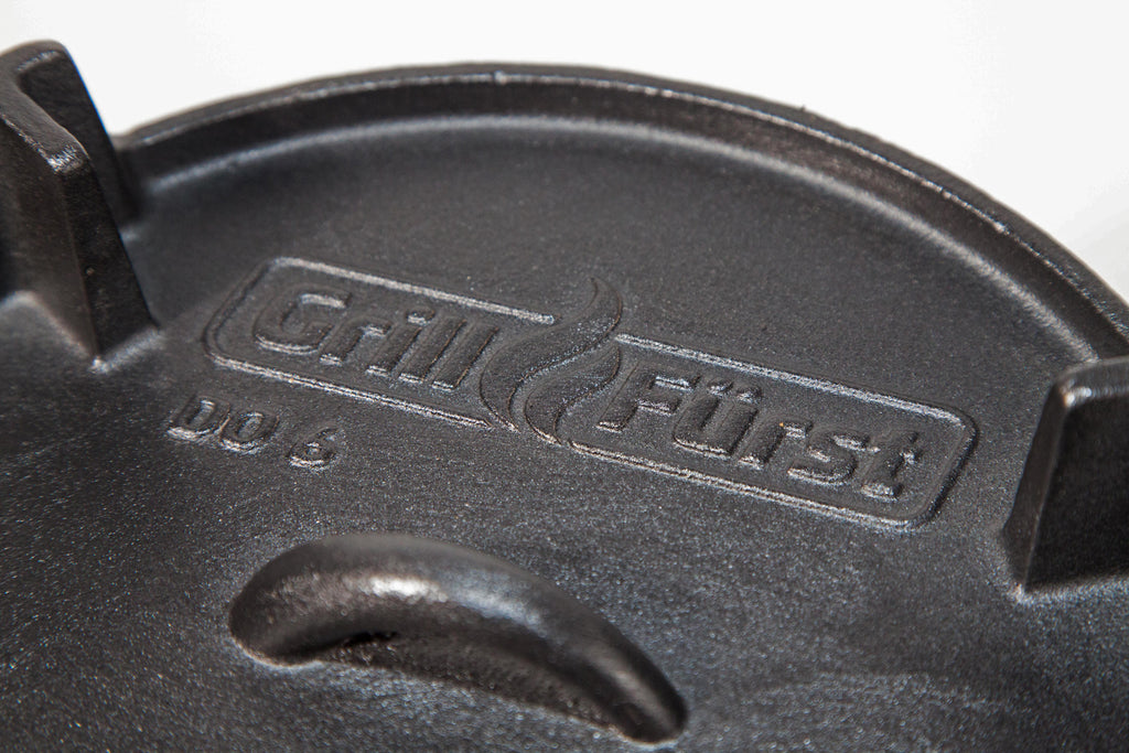 Dutch oven BBQ Edition DO6 støpejern 5,7 liter - Grillfürst