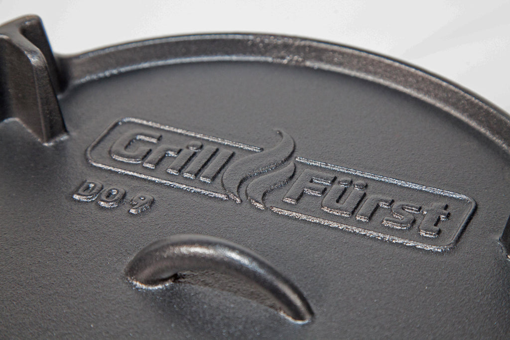 Dutch oven BBQ Edition DO9 støpejern oversikt med tilbehør