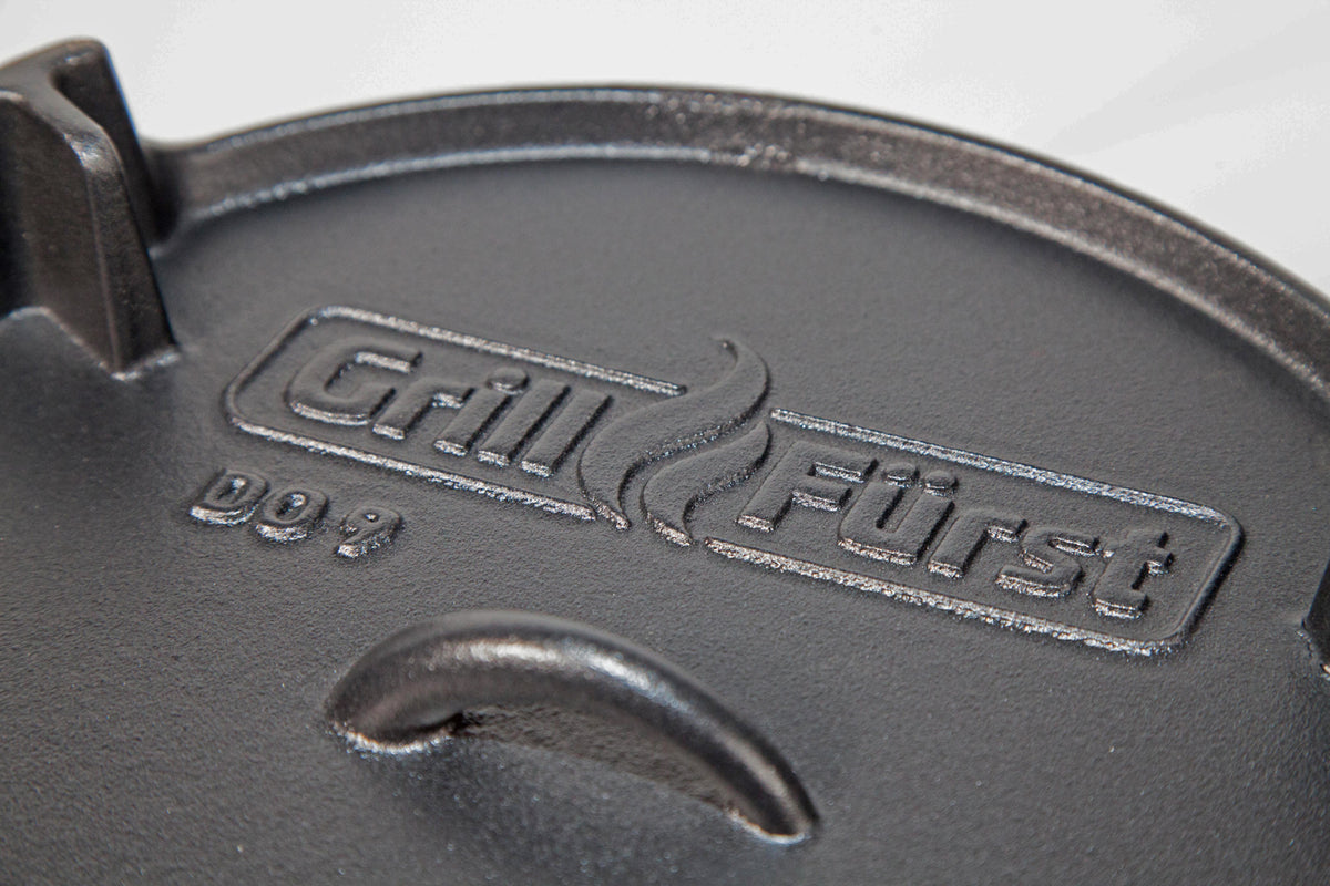 Dutch oven BBQ Edition DO9 støpejern oversikt med tilbehør
