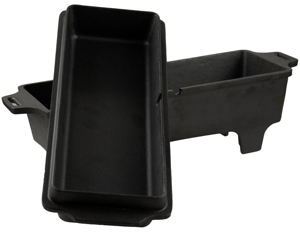 Dutch oven BK4 brødform støpejern lokk brukt som grillplate