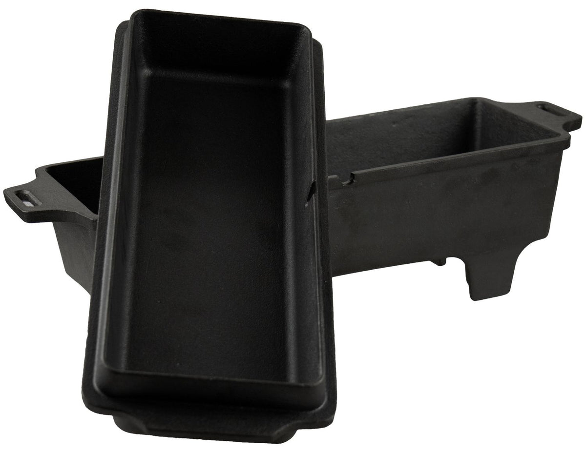 Dutch oven BK4 brødform støpejern lokk brukt som grillplate